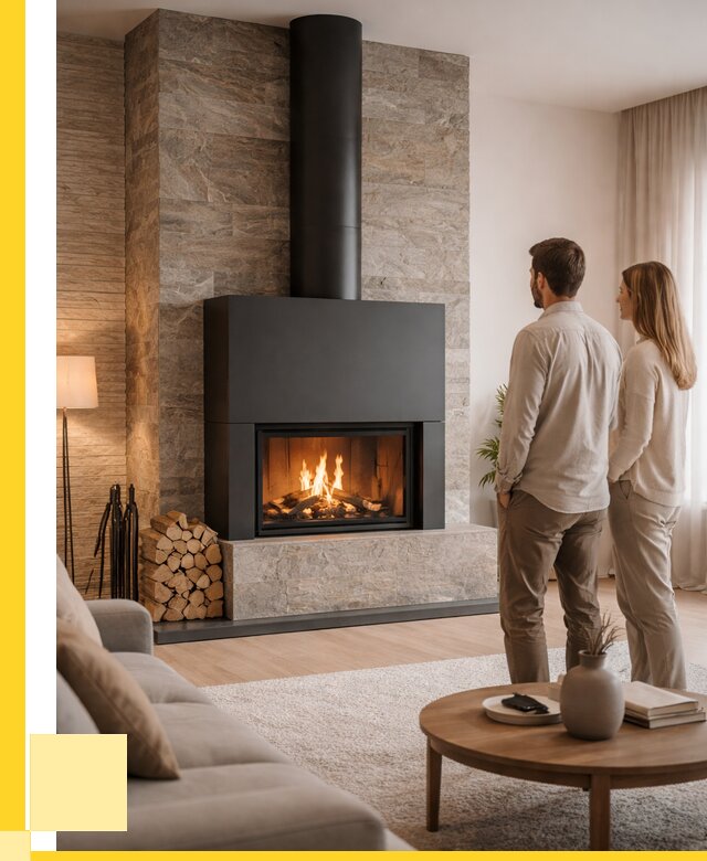 Закрытые камины под ключ в Октябрьском от 124284 р., ЭриданКтб