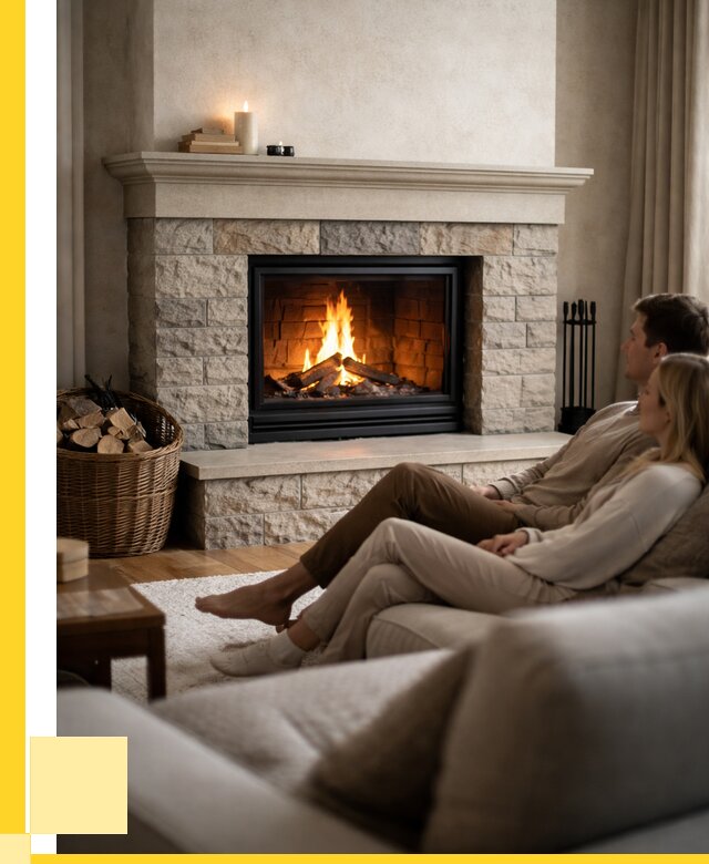 Камины в частном доме под ключ в Октябрьском от 207140 р. | ЭриданКтб