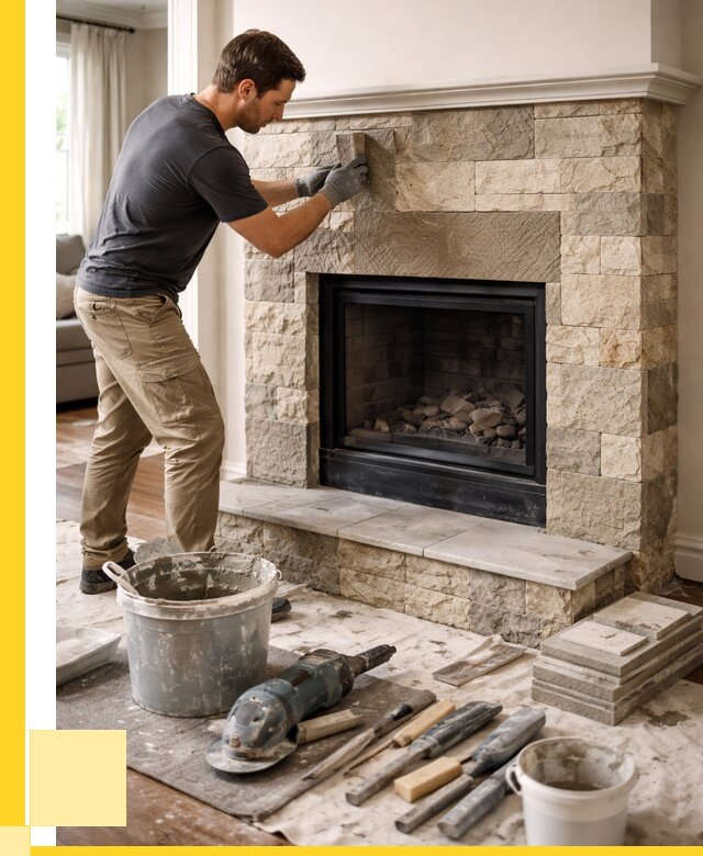 Ремонт каминов и печей в Октябрьском от 15536 р. | ЭриданКтб