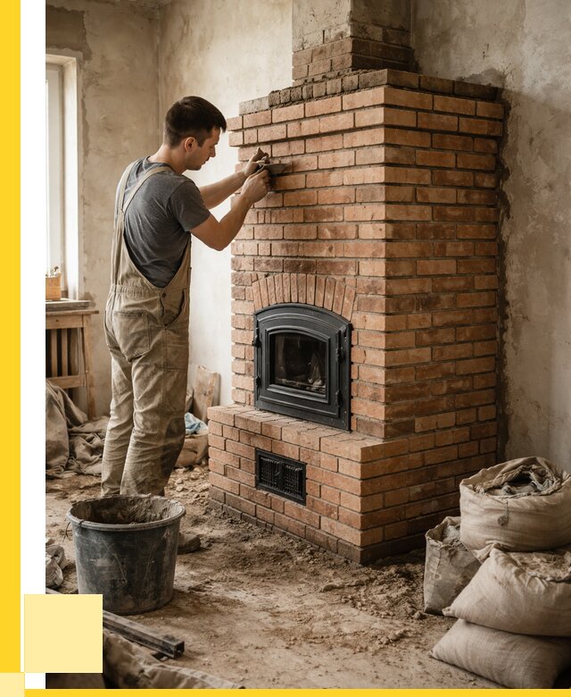 Строительство печей в Октябрьском от 67321 р. под ключ, ЭриданКтб