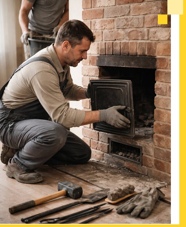Ремонт печей в Октябрьском с гарантией качества и безопасности