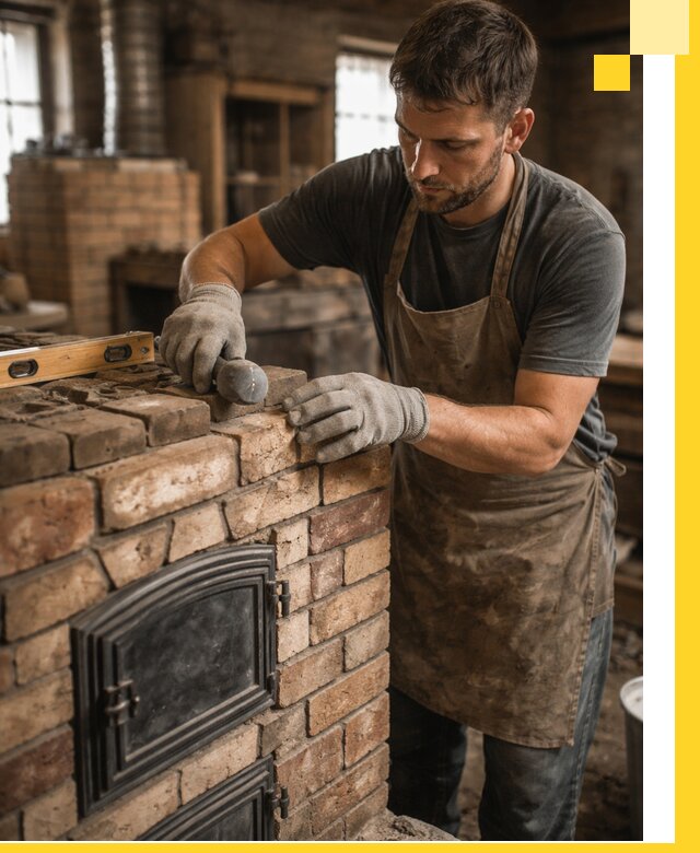 Изготовление печей на заказ в Октябрьском с проектом и монтажом