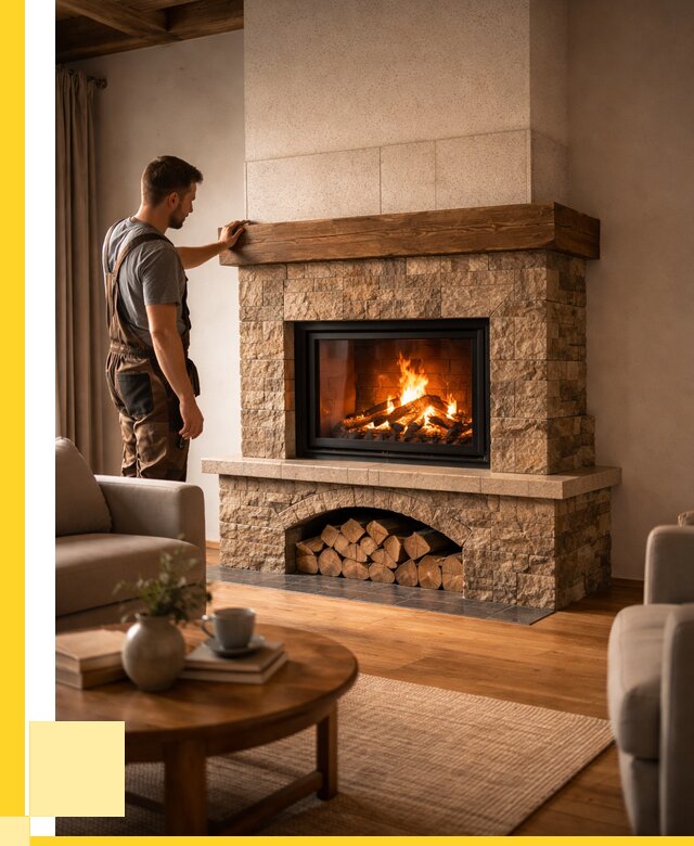 Печи камины для дома под ключ в Октябрьском от 56964 р. | ЭриданКтб