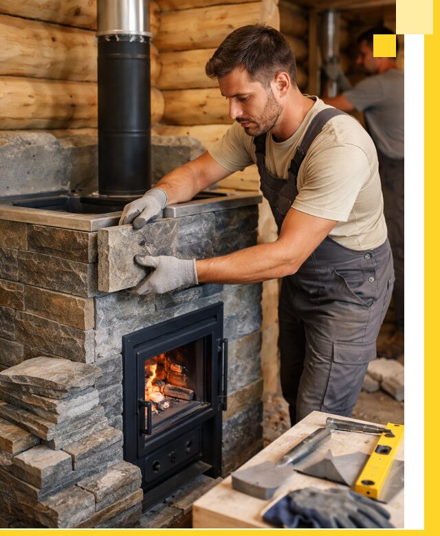 Печи для бани под ключ в Октябрьском: изготовление и монтаж