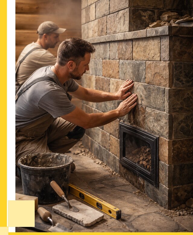 Облицовка банных печей в Октябрьском под ключ от 12428 р. | ЭриданКтб