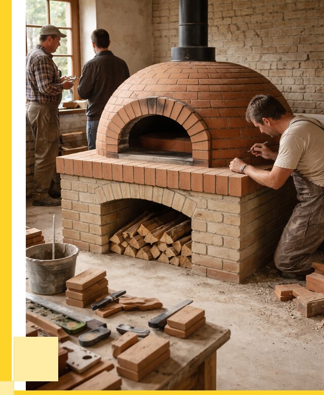 Помпейская печь дровяная для пиццы в Октябрьском | ЭриданКтб от 207140 р.