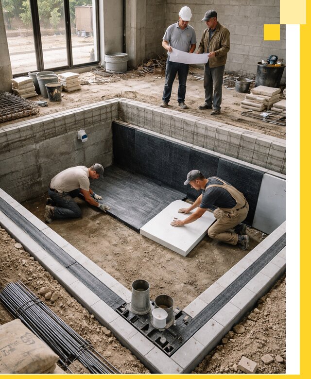 Проекты частных и общественных бассейнов под ключ в Октябрьском