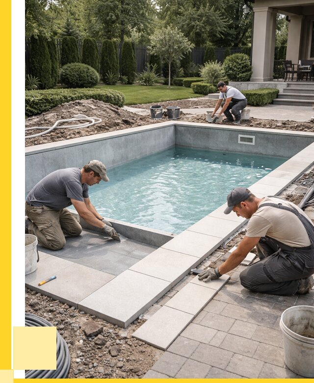 Монтаж бассейнов в Октябрьском под ключ от 466065 р. | ЭриданКтб