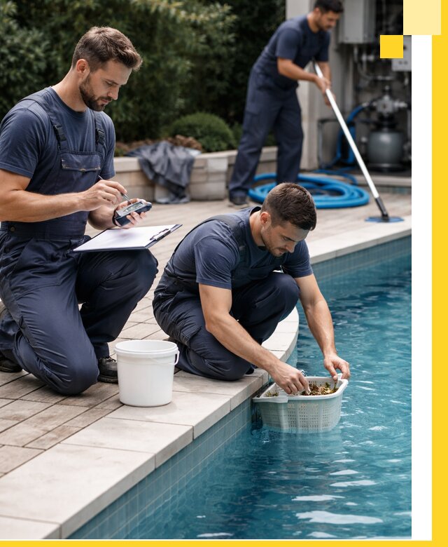 Профессиональное обслуживание бассейнов в Октябрьском под ключ