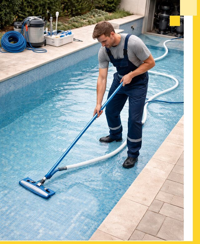 Профессиональная чистка бассейнов и фильтров в Октябрьском под ключ