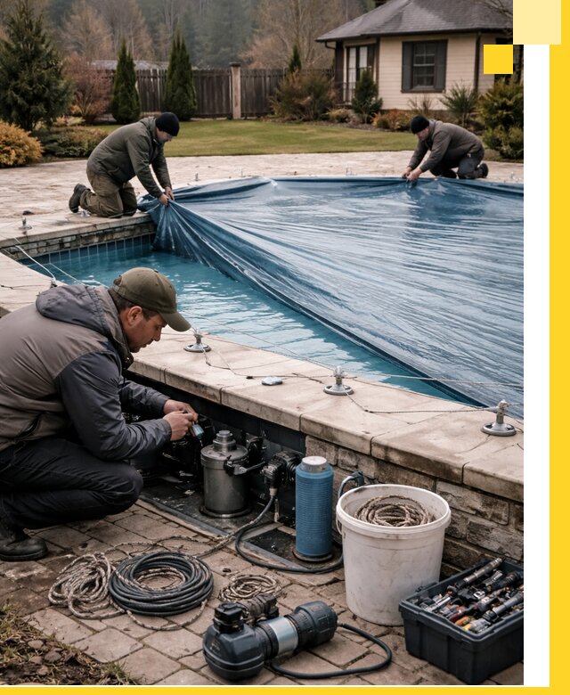 Консервация бассейнов в Октябрьском: подготовка к длительному хранению