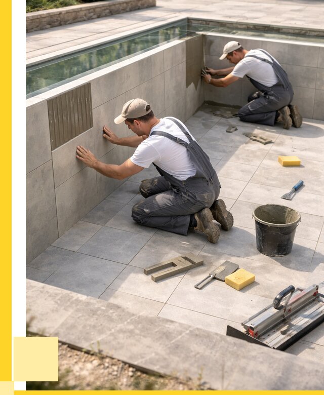 Облицовка бассейнов в Октябрьском от 4661 р. под ключ | ЭриданКтб