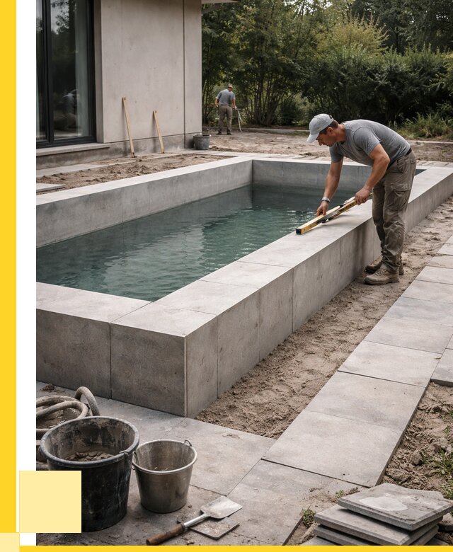 Строительство бетонного бассейна в Октябрьском от 1242840 р. | ЭриданКтб