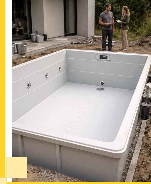 Полипропиленовые бассейны в Октябрьском от 258925 р. | ЭриданКтб