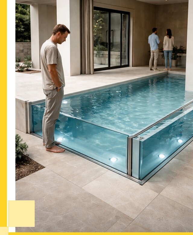 Стеклянные бассейны в Октябрьском от 1242840 р. | ЭриданКтб — мозаика