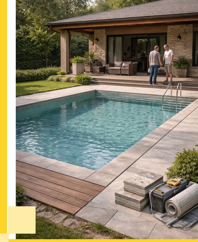 Стационарные бассейны под ключ в Октябрьском от 880345 р. | ЭриданКтб