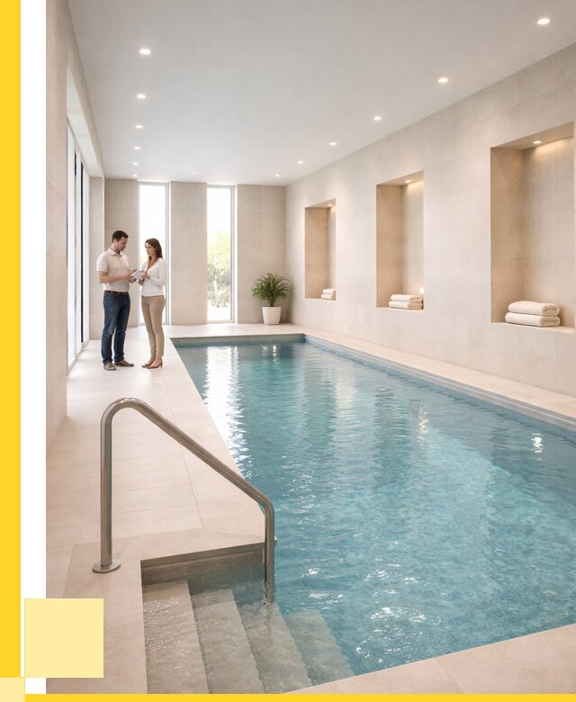 Бассейны в помещении под ключ в Октябрьском от 1553550 р. | ЭриданКтб