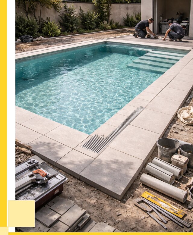 Скиммерные бассейны в Октябрьском от 362495 р. Установка | ЭриданКтб