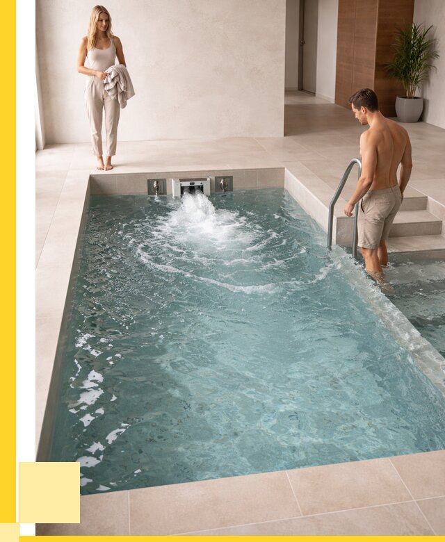 Бассейн с противотоком в Октябрьском от 258925 р. | ЭриданКтб