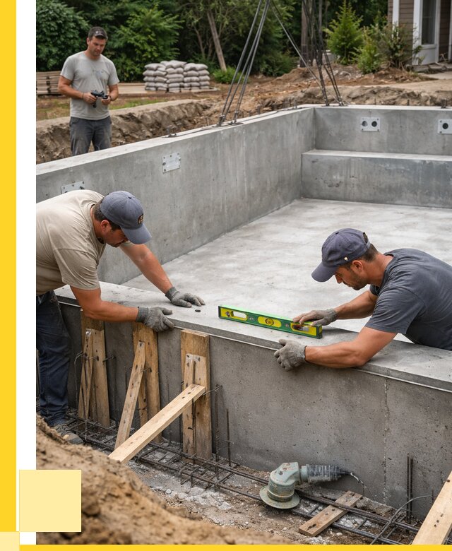 Монтаж чаши бассейна в Октябрьском под ключ от 258925 р., ЭриданКтб