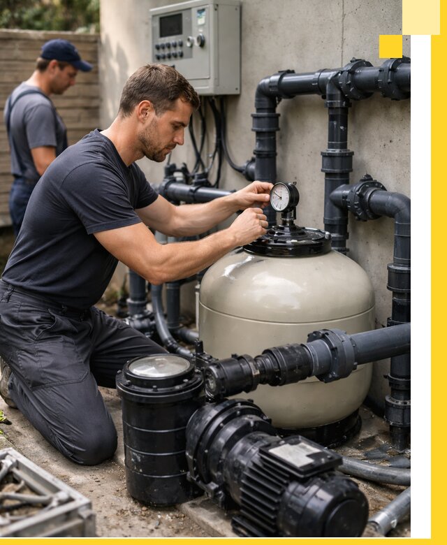 Поставка и монтаж фильтровального оборудования для бассейнов в Октябрьском