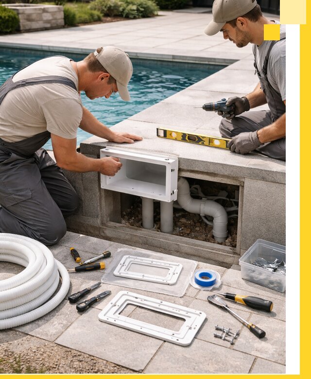 Поставка и установка скиммеров для бассейнов в Октябрьском