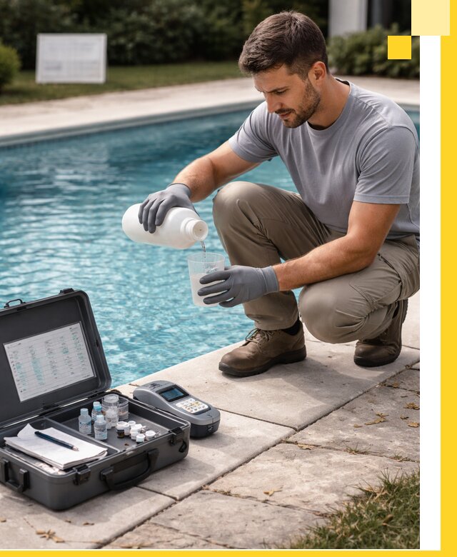 Профессиональная дезинфекция воды в бассейне в Октябрьском