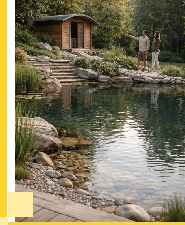 Природные бассейны под ключ в Октябрьском от 466065 р. | ЭриданКтб