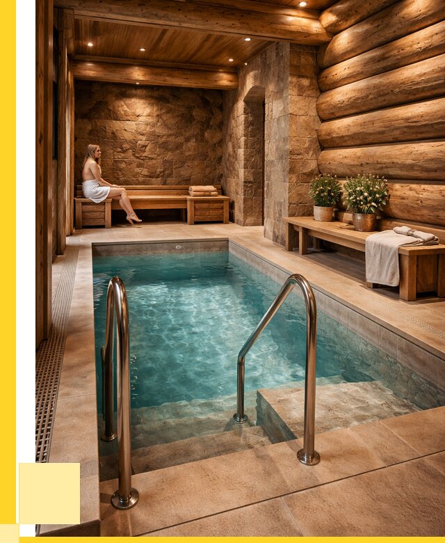 Аренда бани с бассейном в Октябрьском от 1553550 р. | ЭриданКтб