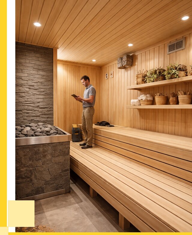 Сауна под ключ в Октябрьском: от 466065 р. | Строительство — ЭриданКтб