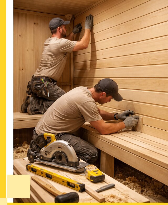 Обшивка саун вагонкой в Октябрьском от 2589 р. | ЭриданКтб