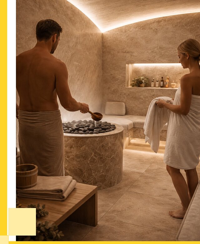 Сауны с хамамом в Октябрьском от 362495 р. – проекты и монтаж | ЭриданКтб