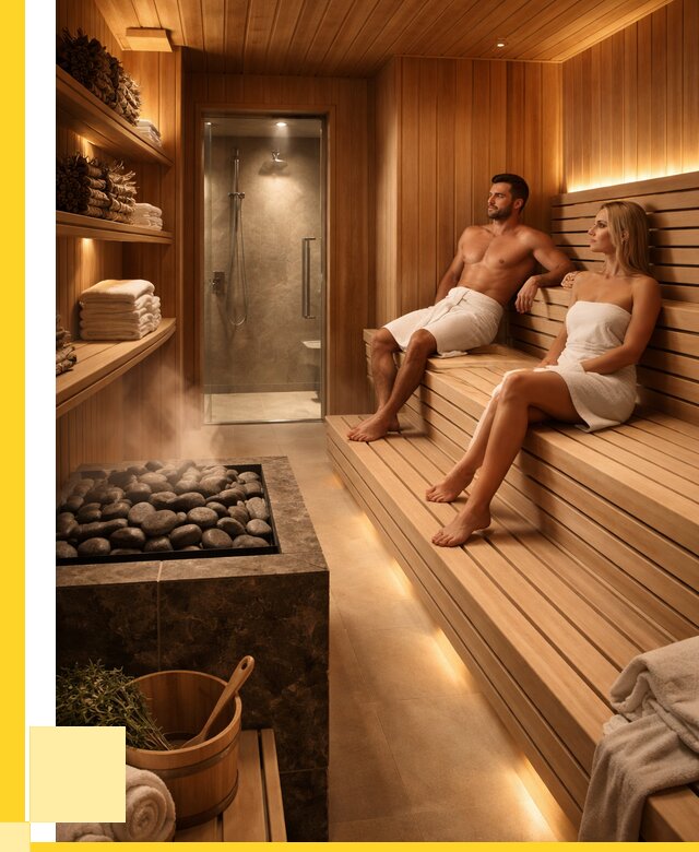 Интерьеры саун под ключ в Октябрьском от 186426 р. | ЭриданКтб