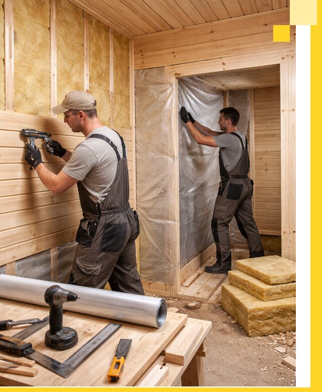 Бани под ключ в Октябрьском с проектом и полным монтажом