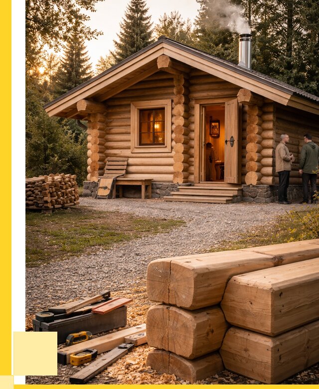 Строительство бань и комплексов в Октябрьском от 466065 р.| ЭриданКтб