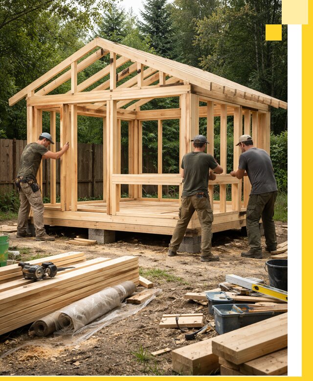 Профессиональное строительство бань под ключ в Октябрьском