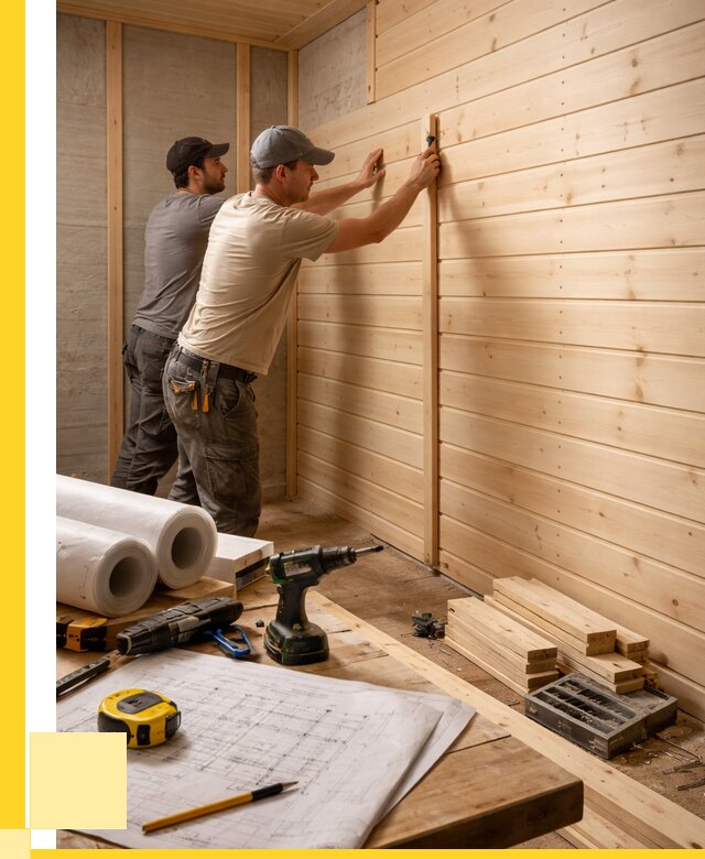 Обшивка бани вагонкой в Октябрьском от 1243 р., ЭриданКтб