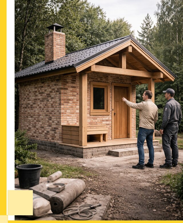 Кирпичные бани и печи в Октябрьском от 362495 р. | ЭриданКтб