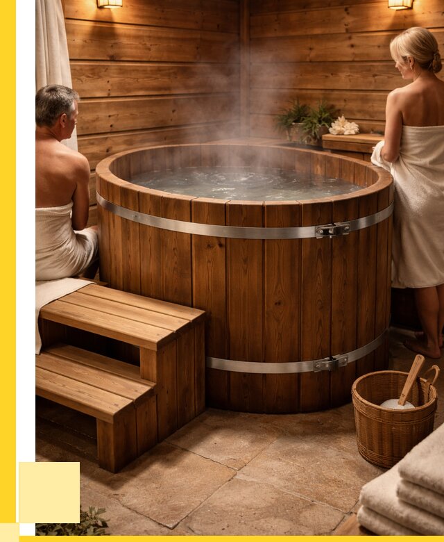 Бани с купелью под ключ в Октябрьском от 466065 р. | ЭриданКтб