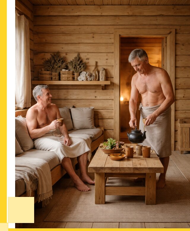 Бани с комнатой отдыха под ключ в Октябрьском от 466065 р. | ЭриданКтб