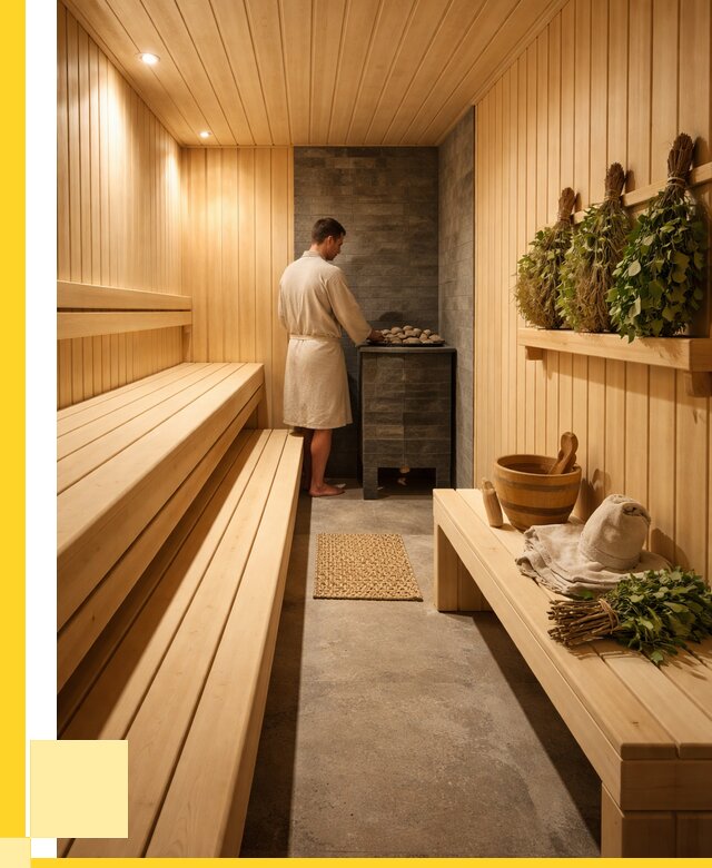 Отделка парной под ключ в Октябрьском от 362495 р. | ЭриданКтб