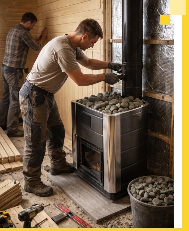 Проектирование и строительство парилок для бани в Октябрьском под ключ