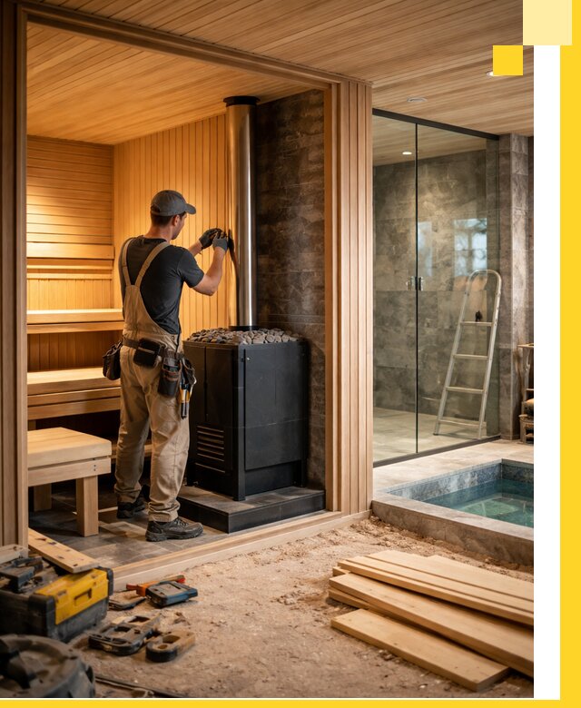 Полное строительство банных комплексов под ключ в Октябрьском