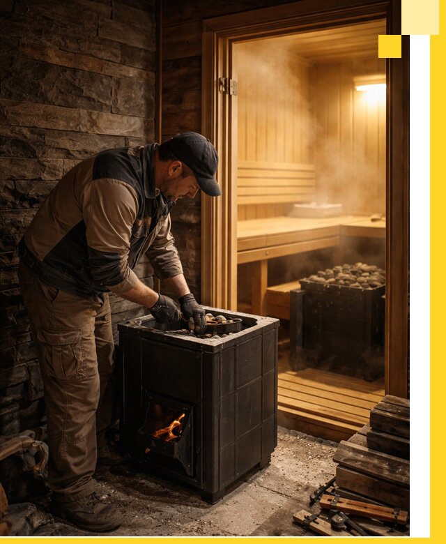 Строительство бани с сауной под ключ в Октябрьском от проекта до сдачи