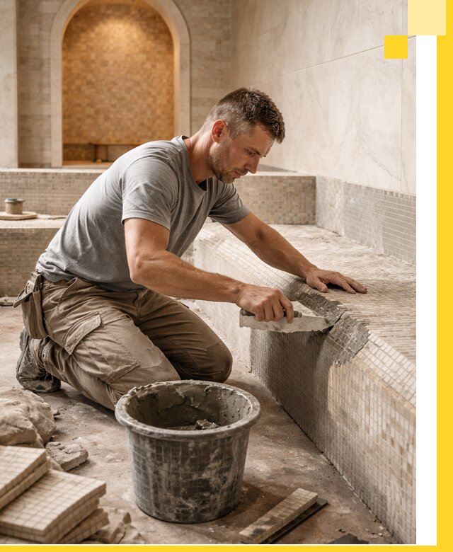 Строительство эксклюзивных хамамов под ключ в Октябрьском