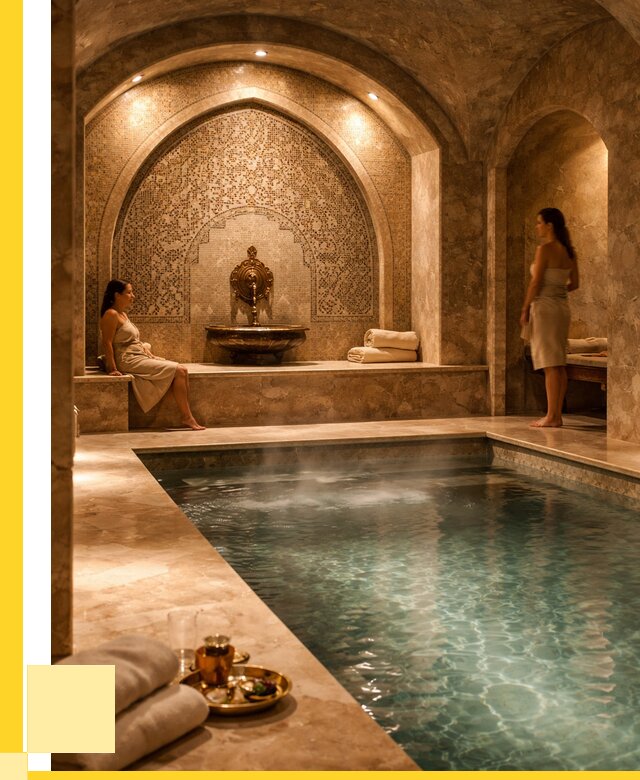 Хамам с бассейном под ключ в Октябрьском от 880345 р. | ЭриданКтб