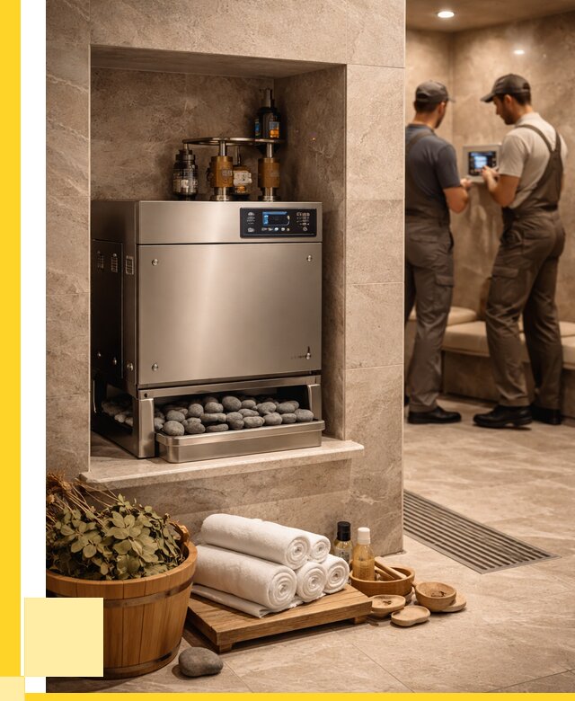 Парогенераторы для хамама в Октябрьском от 77678 р. | ЭриданКтб