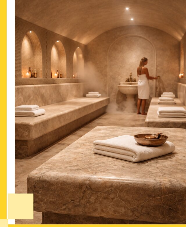 Лежаки для хамама в Октябрьском под ключ от 36250 р. | ЭриданКтб