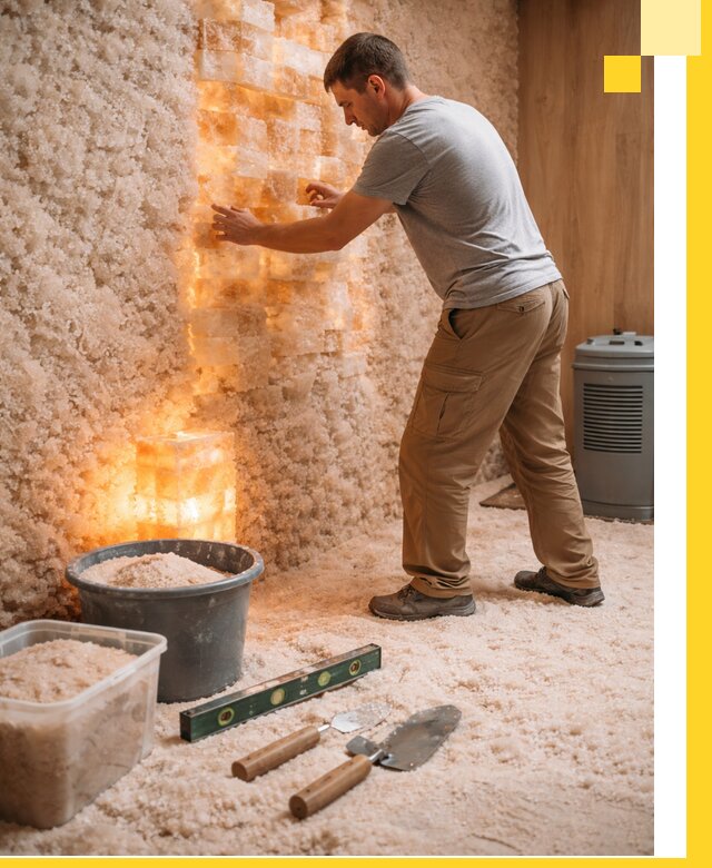 Проектирование и монтаж соляных комнат в Октябрьском под ключ