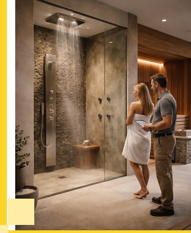 Купить душ впечатлений для дома в Октябрьском от 88035 р. | ЭриданКтб